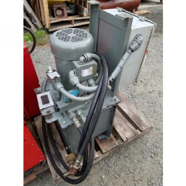 Vickers  Hydraulic Power Unit 5 Hp #5 image