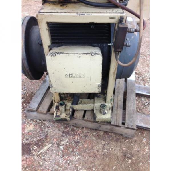 Hydraulic power with 75HP Vickers pump Motor Pump Only Used #2 image