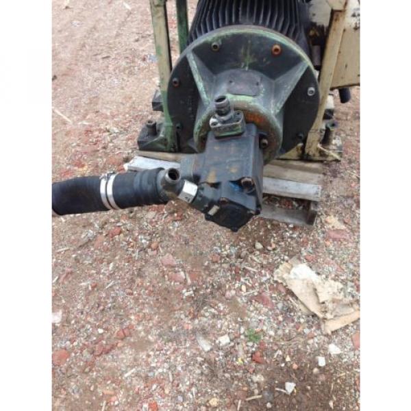 Hydraulic power with 75HP Vickers pump Motor Pump Only Used #4 image