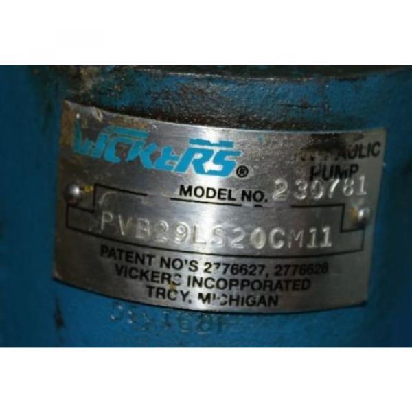 Vickers, PVB29LS20CM11, 230781, PVB29 LS 20 CM 11 Eaton 378805 Hydraulic Pump #4 image
