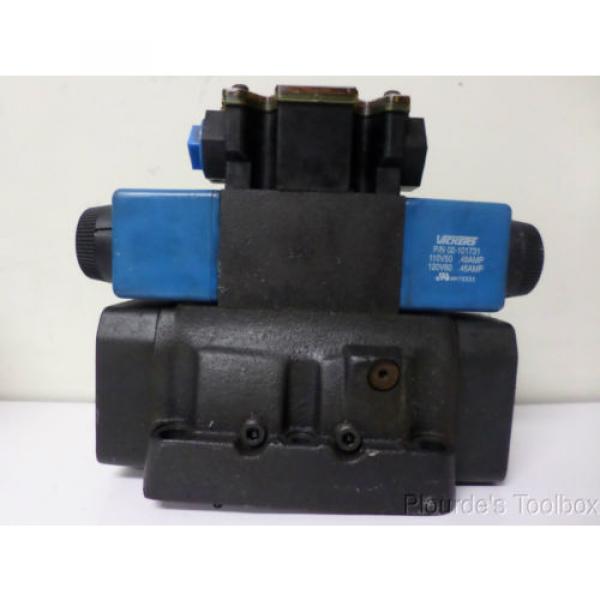 Used Vickers Solenoid Actuated Hydraulic Directional Control Valve, 110-120V #6 image