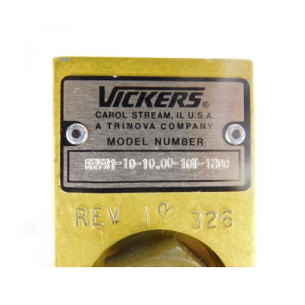 Vickers Hydraulic Manifold Valve Assembly EPER1-10-1000-10T-12DQ #2 image