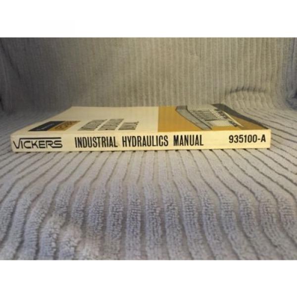 Industrial Hydraulics Manual Sperry Rand Vickers 935100-A 1970 First Edition #6 image