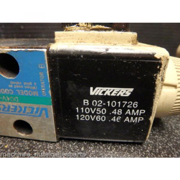 VICKERS Hydraulic Control Valve_DG4V-3S-6C-M-U-B5-60_DG4V3S6CMUB560 #4 image