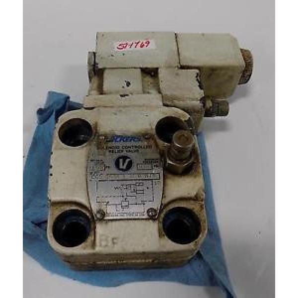 VICKERS 1500/3000PSI SOLENOID CONTROLLED RELIEF VALVE CG5 060A F M U H7 #1 image