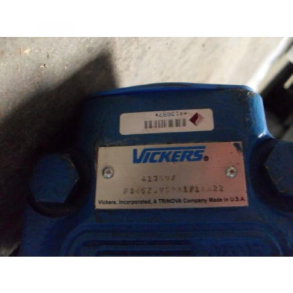 USED Vickers F34525V-50A17-1AA22 Hydraulic Vane Pump 413697 #3 image