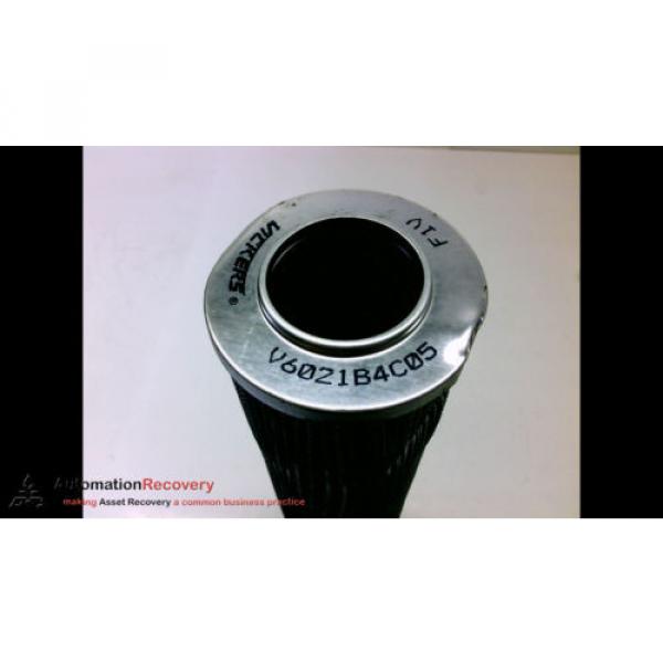 VICKERS V6021B4C05 HYDRAULIC FILTER ELEMENT, 13IN, 91GPM MAX FLOW,, SEE  #194347 #2 image