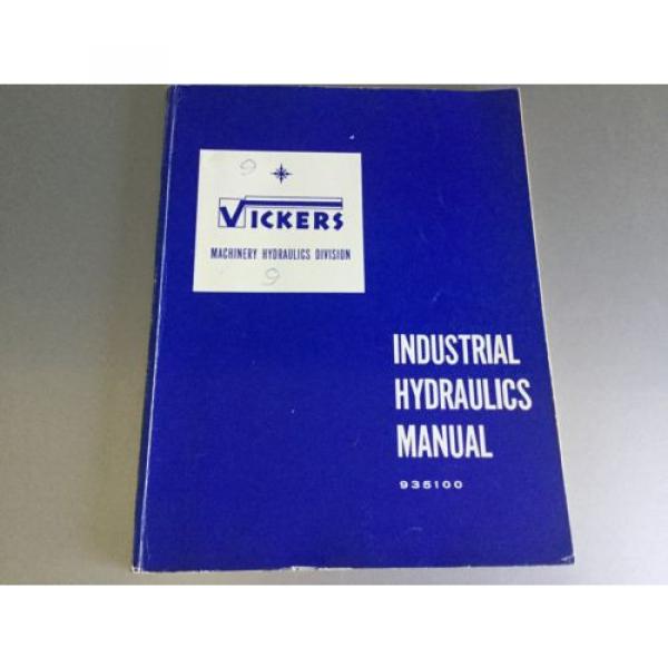 Vickers Industrial Hydraulics Manual 935100 #1 image
