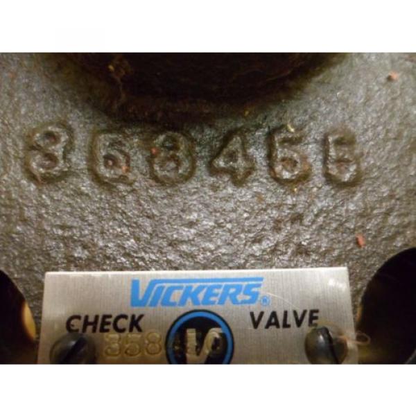 VICKERS C5G-815-S3 HYDRAULIC CHECK VALVE ASSEMBLY H96S   NOS #5 image