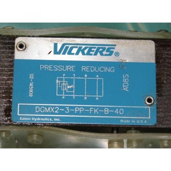 Vickers, DGMX2-3-PP-FK-B-40, Hydraulic Reducing Valve Keyed Lock Lockable Origin #4 image