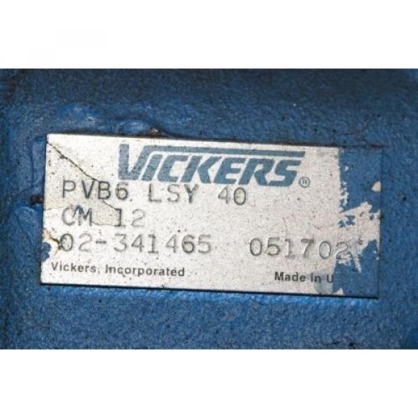 Vickers, PVB6-LSY-40-CM-12, Hydraulic Pump Eaton 02-341465 #4 image