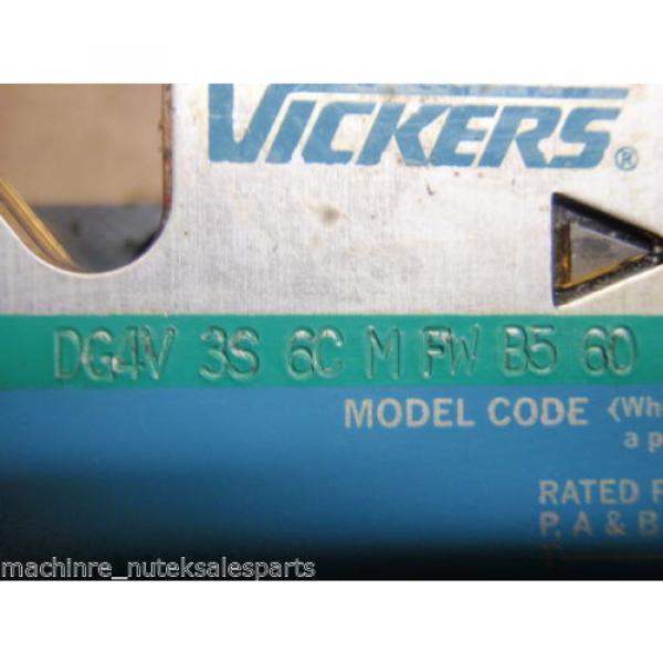 VICKERS VALVE DG4V-3S-6C-M-FW-B5-60  DG4V3S6CMFWB560_DG4V356CMFWB560 #3 image