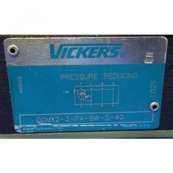 VICKERS PRESSURE REDUCING VALVE DGMX2-3-PA-BW-S-40 Origin #2 image