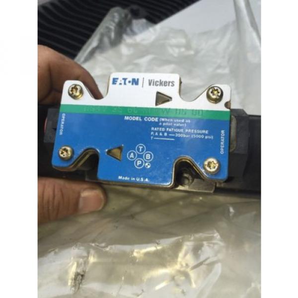 VICKERS DG4V-3S-6C-M-FW-B5-60 Directional Valve With 02-101731 Coils 120V #12 image