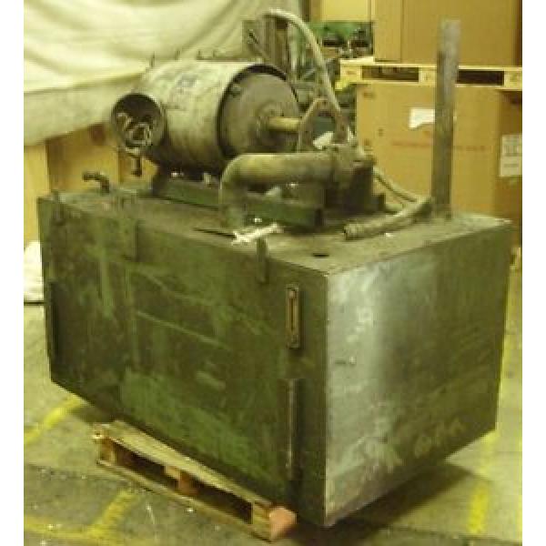 280 Gallon Hydraulic Tank  and Lincoln AC Motor 50 HP 1765 RPM 326T Frame #1 image