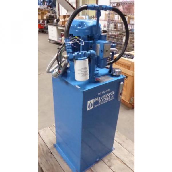 Z125357 Vickers/Pual-Munroe Rucker Hydraulic Power Unit Pump 1000 PSI @ 15 GPM #1 image