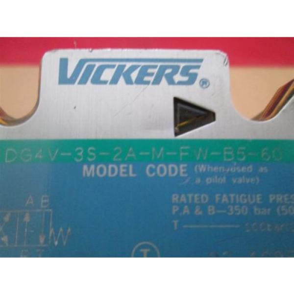 Vickers DG4V-3S-2A-M-FW-B5-60 Hydraulic Valve #2 image