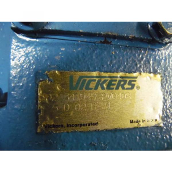 origin Vickers 02 341949 PV040R Hydraulic Pump #2 image