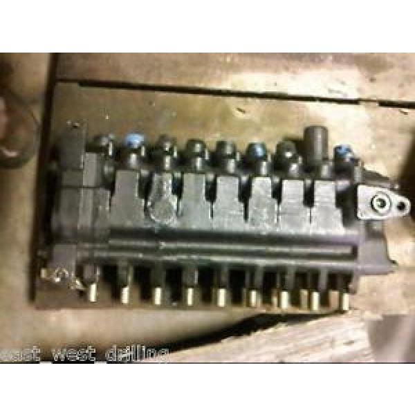 Rebuilt 50623545 9-Spool CM11-ND1R25D Vickers Valve DRILL RIG HYDRAULIC PUMP MOT #1 image