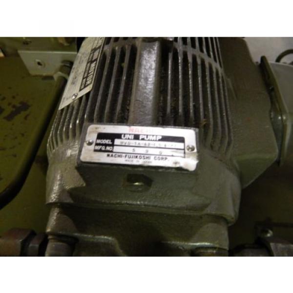 Nachi 2 HP Hydraulic Unit, Nachi Vane Pump VDR-1B-1A2-U21, Used, Warranty #9 image