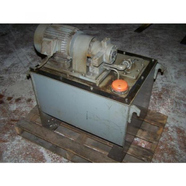 15 kw NACHI VDR-1A-1A2-10, variable vane pump, motor and tank #2 image
