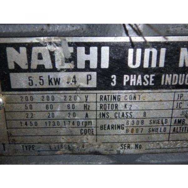 NACHI Hydraulic Pump Unit w/ Reservoir Tank_UPV-2A-45N1-55-4-11_S-0160-8_75739 #6 image