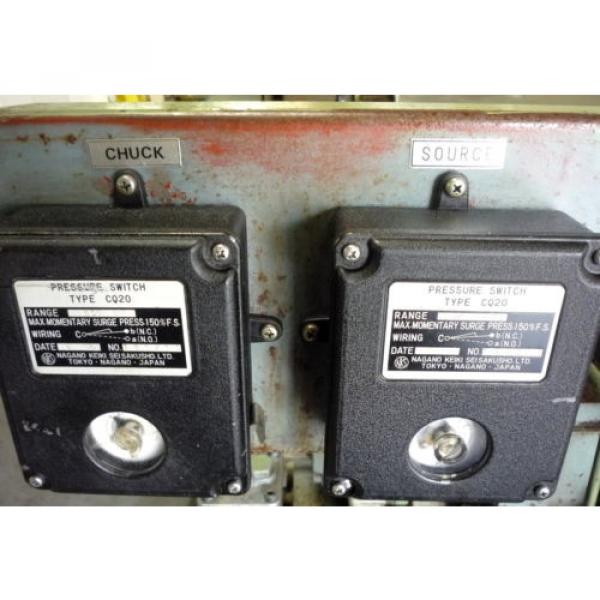 SHOWA VDRU-1A-40BHX 212 Hydraulic Power Unit NACHI VDR-1A-1A2-21 Pump OKUMA LB15 #4 image