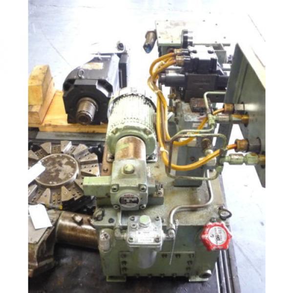 SHOWA VDRU-1A-40BHX 212 Hydraulic Power Unit NACHI VDR-1A-1A2-21 Pump OKUMA LB15 #8 image