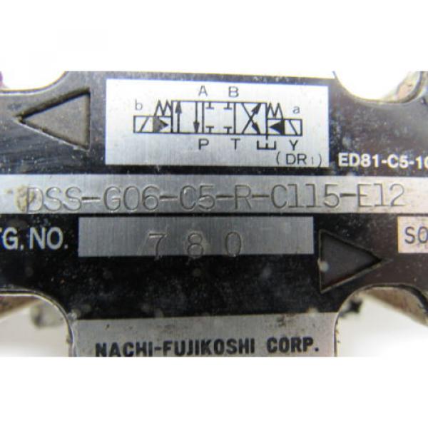 Nachi DSS-G06-C5-R-C115-E12 Hydraulic Directional Control Valve #10 image