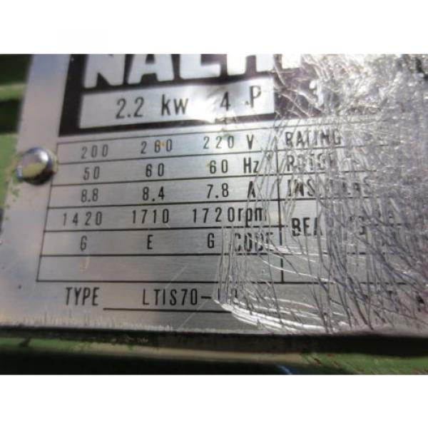 NACHI HYDRAULIC MOTOR LTIS70-NR PUMP UPV-1A-22N1-22-4-Z-10 PVS-1B-22N1-Z-10 #6 image