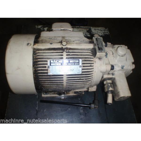 Nachi Variable Uni Pump with Motor VDR-1B-1A2-21_UVD-1A-A2-15-4-1849A_LTIS70-NR #1 image