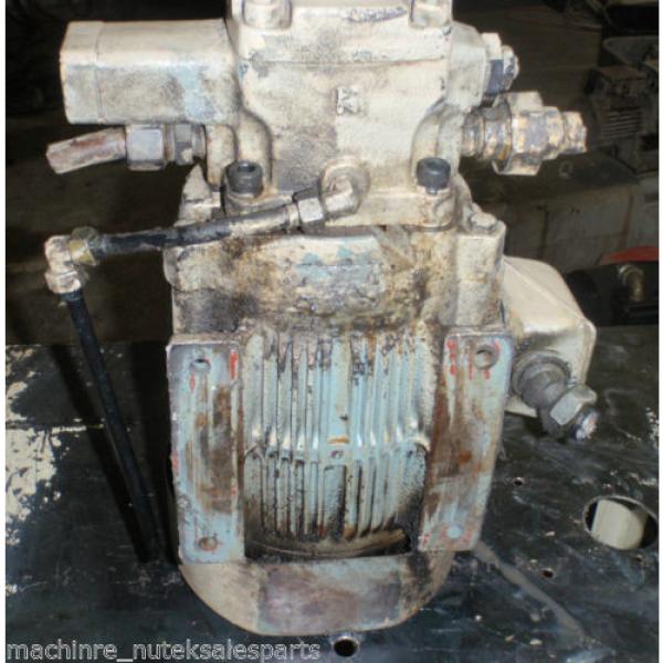 Nachi Variable Uni Pump with Motor VDR-1B-1A2-21_UVD-1A-A2-15-4-1849A_LTIS70-NR #3 image