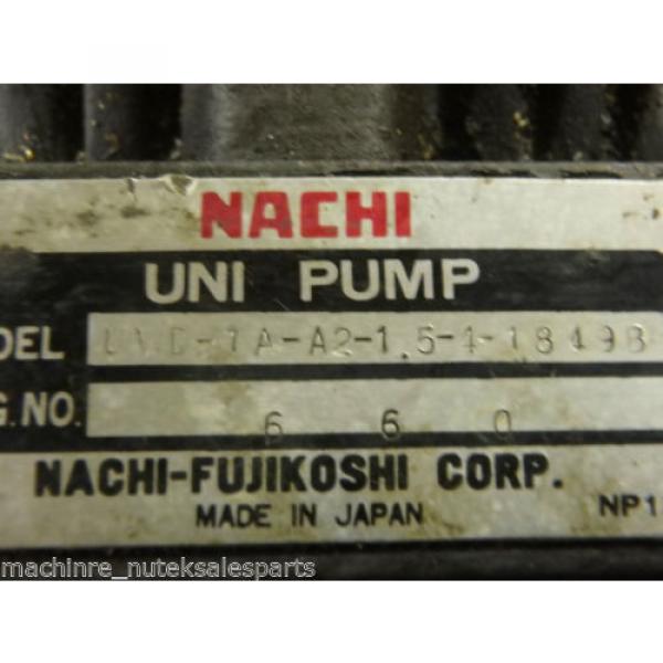 Nachi Varible Vane Pump UVD-1A-A2-15-4-1849B_LTIS85-NR #3 image