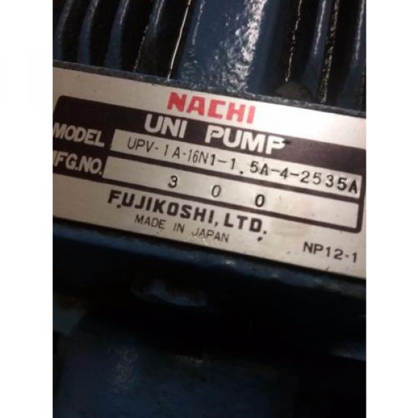 Nachi Piston Pump PVS-1B-16N1-2535A _ UPV-1A-16N1-15A-4-2535A_NICE #3 image