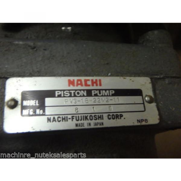 Nachi Fujikoshi Corp Piston Pump amp; Motor_ PVS-1B-22N2-11_ PVS1B22N211 #2 image