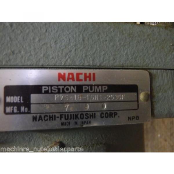 Nachi Piston Pump PVS-1B-16N1-2535F_UPV-1A-16N1-15A-4-2535A_LTIS70-NR_LTIS70NR #4 image