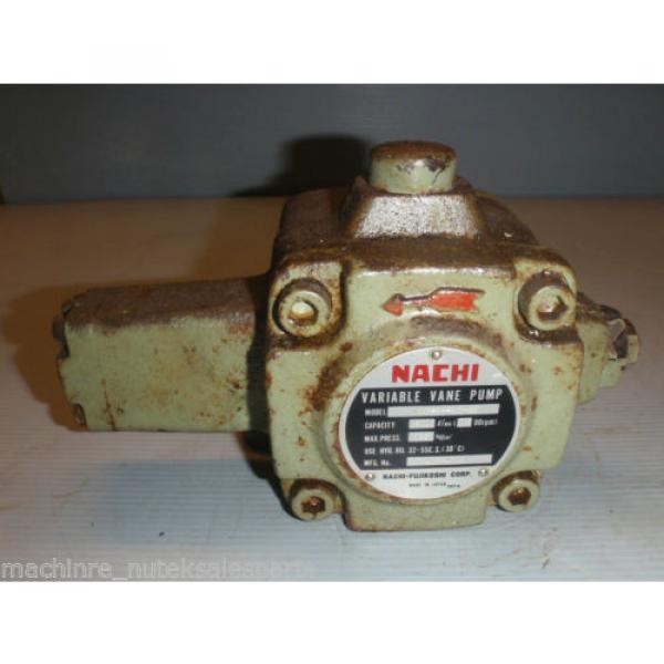 Nachi Variable Vane Pump  VDR-1A-1A2-22 _ VDR1A1A222 _ 30 l/min _ 1800 RPM #1 image