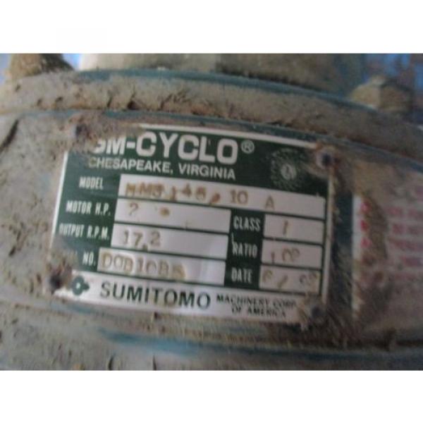 Sumitomo SM-Cyclo Motor amp; Gear TC-F/HM3145/10A 2HP 230/460V 61/30A 1740RPM #2 image
