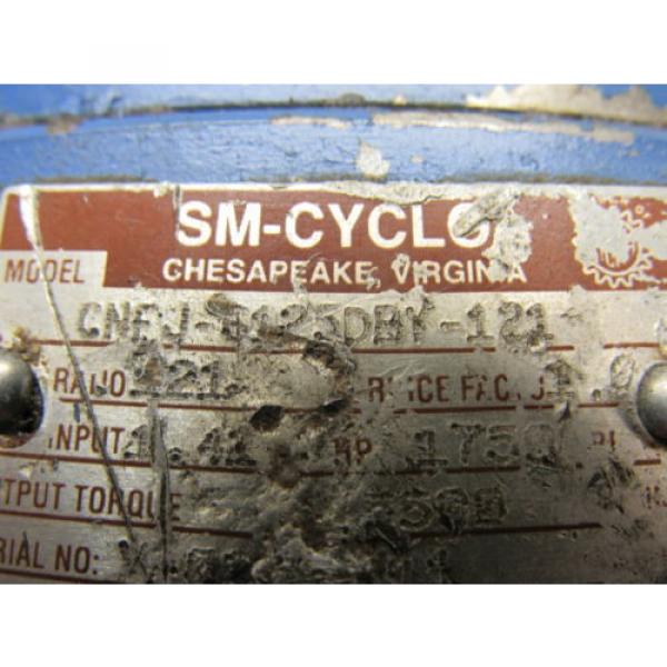 Sumitomo SM-Cyclo CNFJ-6123DBY-121 Inline Gear Reducer 121:1 Ratio 141 Hp #9 image