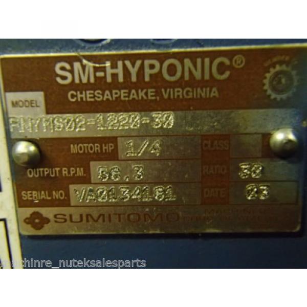 Sumitomo Gear Box SM-Hyponic RNYMS02-1220-30   RNYMS02122030 #5 image