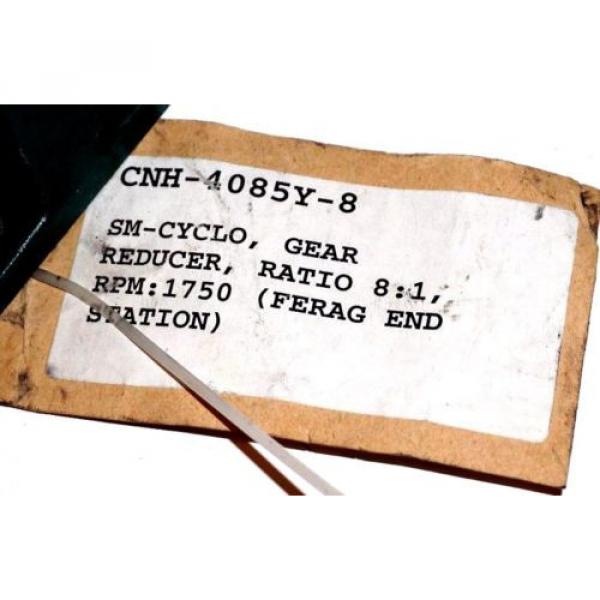 SUMITOMO SM-CYCLO CNH-4085Y-8 GEAR REDUCER RATIO: 8:1, RPM: 1750, CNH4085Y8 #4 image