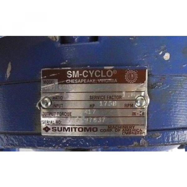 SUMITOMO CNH-6095Y-6 SM-CYCLO REDUCER 204 INPUT, 1750 HP, 6 RATIO, 417 TORQUE #5 image