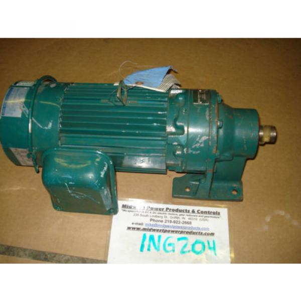Sumitomo Cyclo gearmotor CNHM-1H-4105YC-B-15, 117 rpm, 15:1,15hp, 230/460,BRAKE #4 image