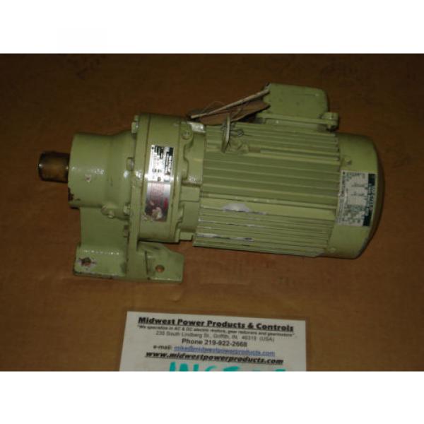 Sumitomo Cyclo gearmotor CNHMS-1-4105YC-29, 60 rpm, 29:1,1hp, 230/460, inline #3 image