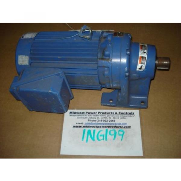 Sumitomo Cyclo gearmotor CNHM-1H-6095YB-6, 292 rpm, 6:1, 15hp, 230/460, inline #2 image