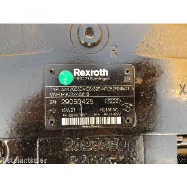 Rexroth Hydraulic pumps Type: AA4VG56DA1D8/32R-NTC52F045DT-S MNR:R902245618 #2 image