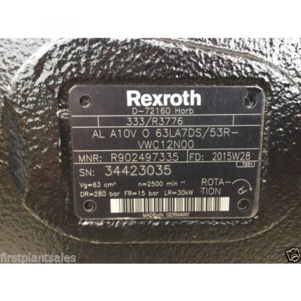 JCB 8040,8045,8050 Rexroth Hydraulic pumps P/N 333/R3776 #3 image