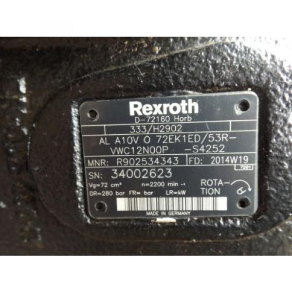 JCB Rexroth Hydraulic pumps P/N 333/H2902 #3 image