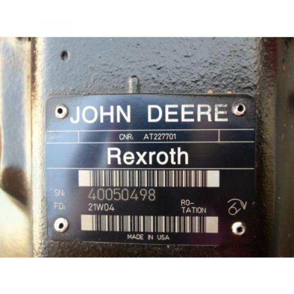 AT227701 John Deere Hydraulic pumps Variable Displacement  Rexroth Remanufactured #5 image
