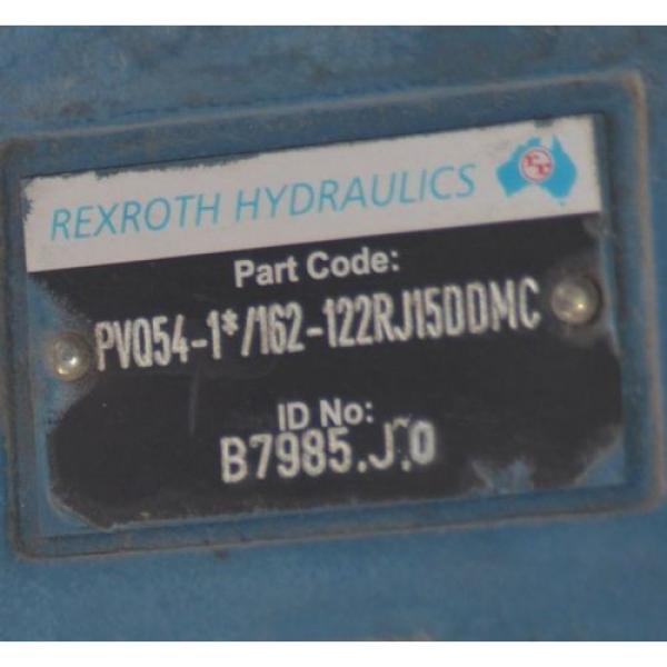 Rexroth PVQ-1/162-122RJ156DDMC hydraulic pumps and 30 KW 40HP motor 6 pole motor #4 image